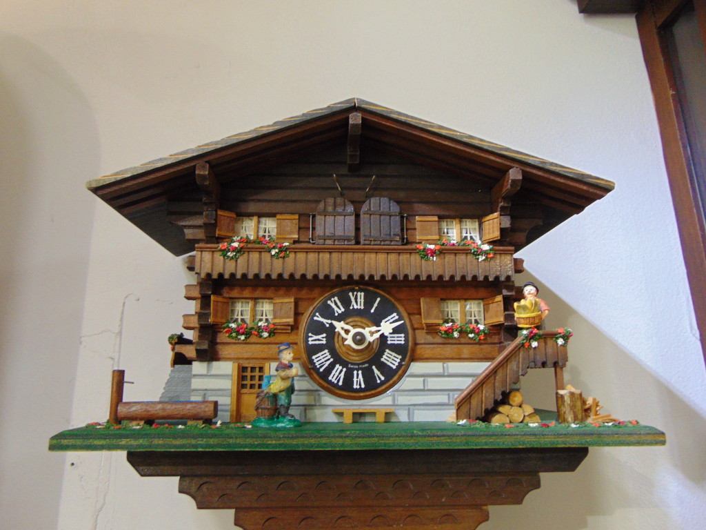 Vintage R. Lotscher Swiss Cuckoo Wall Clock A Step Back In Time